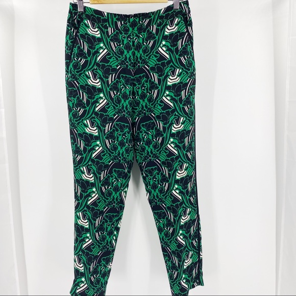 J. Crew Tuxedo pant joggers retro floral - Picture 2 of 10
